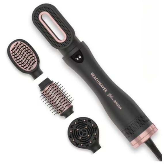 NIB Beachwaver Co Blow Brush 4-in-1 Hair Dryer Set w/ 4 Attachments - Picture 1 of 5